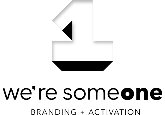 logo We're someone