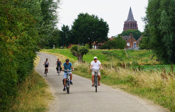 Fietsers Boxmeer 1